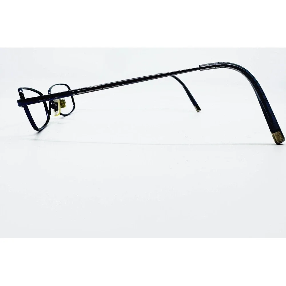 Calvin Klein Collection Eyeglasses Womens Blue Titanium 951 582 135